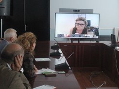 Чрез видеоконферентна връзка МЗ обсъди с центровете за спешна медицинска помощ възобновяването на обученията по проект „Подобряване на условията за лечение на спешните състояния”
