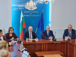 Министърът на здравеопазването д-р Асен Меджидиев представи приоритетите и екипа на МЗ