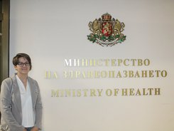 Венеса Кроснева беше зам.-министър на здравеопазването за един ден в рамките на инициативата „Мениджър за един ден“