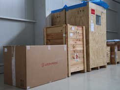 Първата част от наземното оборудване за въздушните линейки е в България